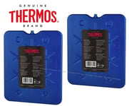 Thermos Cool Bag Cooler Box Freeze Board Ice Pack (2 x 800g)