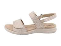 Romika Femme 74r0072007 Sandale, Beige Multi, 40 EU