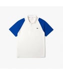 Lacoste Mens Tennis Recycled Polo Shirt in Multi colour - Multicolour Cotton - Size Small
