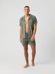 Björn Borg Borg Toweling Pool Shorts Grön, XXL