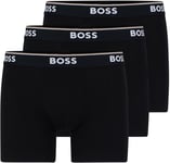 Hugo Boss Mens 3 Pack Power Boxer Trunks XL Black New RRP £42