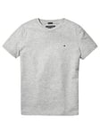 Tommy Hilfiger Boys Short Sleeve Essential Flag T-Shirt - Grey, Grey, Size 10 Years