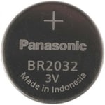 KECR2032 (Panasonic), 3.0V, 190 mAh