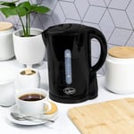 Quest 1 Litre Kettle Compact Design Spout Filter Water Level Indicator BPA Free