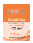 Masquebar Bio Cellulose Brightening Mask *Villkorat Erbjudande Beauty WOMEN Skin Care Face Masks Nude Masque B.A.R