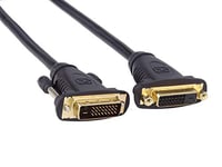 Premium Cord Câble d'extension DVI-D Dual Link, DVI (24 + 1), MF, 3 m