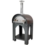Pulcinella Vedeldad Pizzaugn 60x60 cm. Koppar