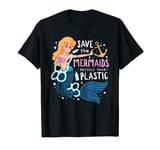 Save The Mermaids Recycle Your Plastic Ocean Conservation T-Shirt