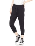 Amazon Essentials Women's Relaxed-Fit Studio Terry Capri Jogger Trouser, Black, XL