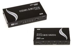 KALEA-INFORMATIQUE Boitier de répartition vidéo HDMI type switch 5 vers 1 pour aiguiller 5 entrées vers 1 sortie. Avec télécommande