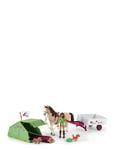 Schleich Horse Club Sarah's Camping Toys Playsets & Action Figures Play Sets Multi/patterned Schleich