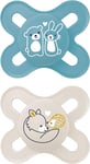 MAM Original Start Soother 0-2 Months (Set of 2), Baby Soother Made from Sustain
