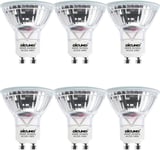 Dicuno GU10 LED Bulbs, Cool White 6000K, 5W 600LM, 50W Halogen Spotlight, Energy