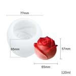 Ice Cube Tray 3d Rose Silicone Mold Diy Maker D