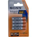 Sony Laddbara Nimh Aaa-cell (lr03) 900 Mah 4-pack