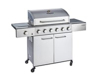 Outback Meteor 6 Burner Stainless Steel Gas BBQ
