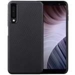Samsung A7 2018 Stöttåligt Skal FullCarbon V2 Svart