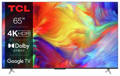 TCL 65 Inch 65P638K Smart 4K Ultra HD HDR Android TV