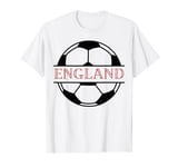 Retro England Kids Football T-Shirt