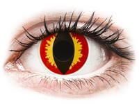 ColourVUE Crazy Lens - Dragon Eyes - endaglinser utan styrka (2 linser)