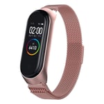 Xiaomi Mi Smart Band 4 milanese stainless steel watch band - Pink
