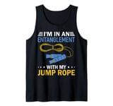 Entanglement With My Jump Rope Funny Jumping Rope Skipping Tank Top