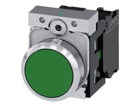 Siemens 3Su1150-0Ab40-1Ba0, Metall, Plast, Svart, Grön, Silver, 500 V, 30 Mm, 60,7 Mm, 40 Mm