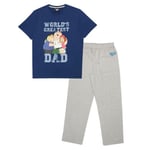 Family Guy Mens World´s Greatest Dad Pyjama Set - 4XL