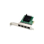 Microconnect PCI-E 8111F Quad-RJ45 Gigabit Brand