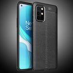 OnePlus 8T Leather Texture Case Black