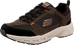 Skechers Mens Oak Canyon Sneaker, Brown, 5.5 UK