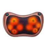 YSDNI Multifunctional Neck and Back Massager,Shiatsu Massage Pillow with Heat Deep Tissue Kneading Massager Cushion for Neck, Lower Back, Shoulder, Muscle Pain Relief in Home Car and Office