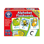 Orchard Toys Alphabet Flashcards, 26 Educational Double-Sided Flashcards, Teach The Letters of The Alphabet, Perfect for Kids Age 3-7, Educational Toy