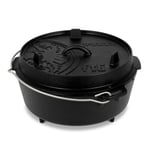 Petromax Dutch Oven 5.5L Cast Iron Cooking Pot with Legs FT6