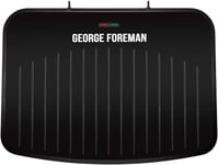 George Foreman Large Electric Fit Grill [Non stick, Healthy, Large, Black 