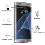 Samsung Galaxy S7 2-PACK Mjukt Skärmskydd PET 9H 0,2mm Transparent/Genomskinlig