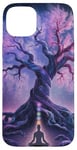 Chakra Méditation Arbre Nature Univers Éléments Coque pour iPhone 15 Plus