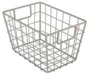 Clas Ohlson Trådkorg beige metall