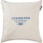 Lexington Logo Putetrekk 50x50 cm, Hvit/Blå Bomull