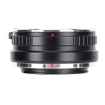 Oumij1 Fikaz Lens Adapter Ring Manual Focus Lens Ring Adapter Mount for Canon EOS Series EF Mount Lenses to for Nikon Z Mount Camera