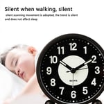 Non~Ticking Clock Hot Bedroom Silent Bedside Glow-in-the-Dark Alarm Clock UK