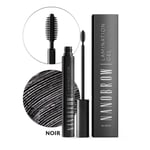 Nanobrow Lamination Gel Black - tonad ögonbrynsgel, exakt stylade och fyllda ögonbryn