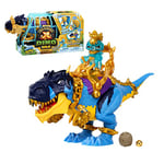 Treasure X - Tresor X T Rex Dino Dissection, Un T-Rex Disosaur Bleu, mis en Cage avec Une poupée et des Accessoires, 8 trésors différents - Exclusif à Amazon 2022