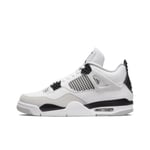 Air Jordan 4 Retro Military Black för Män och Kvinnor AJ4 44.5