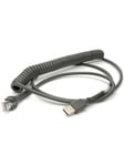 USB Cable - Coiled - 9FT