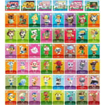 54 pièces Mini Cartes NFC Series 5 Cards pour Animal Crossing New Horizons Amiibo ACNH Cards Compatible avec Switch/Switch Lite/Wii