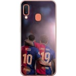 Samsung Galaxy A20e Genomskinligt Skal Lamine Yamal VS Messi