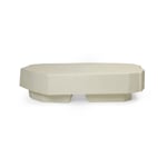 ferm LIVING Staffa soffbord 163,5x82,4 cm Ivory