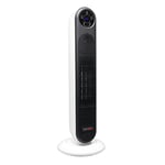 StayWarm 2000w Oscillating PTC Ceramic Tower Fan Heater with remote control, 2 Heat Settings, Cool Blow, 12 hr Timer, Digital Touch Screen, Tip-Over Switch - White - F2252WH