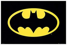 Artopweb Batman-Bat Man Logo Panneaux Decoratifs, Multicolore, 60x90 Cm